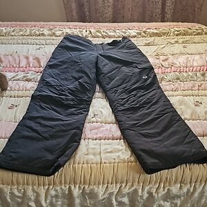 SLALOM Snow/Ski Black Men's Pull on Pants